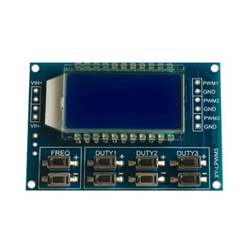 Генератор на сигнали PWM с регулируем работен цикъл честота на импулси Модул LCD Модул заплати PWM U4LB