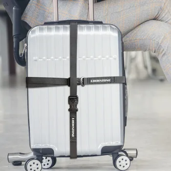 опаковъчен каишка от 2 теми, многофункционален портативен багажното сигурен каишка, устойчив на абразия, носещ по-голямо натоварване за къмпинг, разходки