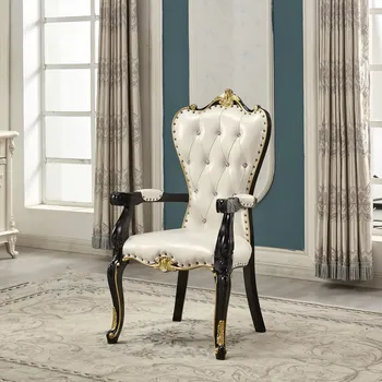 Кожени Красиви трапезни столове Скандинавските луксозни дизайнерски столове за дневна Безплатна доставка Muebles Para El Hogar Мебели за дома