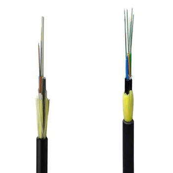 самоподдерживающийся оптичен кабел adss, 48 живял adss 96 144, fibra optica adss