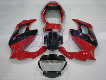 Обтекатели VTR1000F 95 96 Автомобил VTR1000F 97 98 Червено-Черни Пластмасови обтекатели за Honda VTR1000F 1995-2005