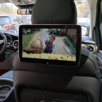Развлекателна Система за задната Седалка на Mercedes-Benz E180 E200 E260 E300 W212 W213 WiFi, Bluetooth, Android 12,0 Автомобилен TV монитор за Възглавници