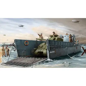 Trumpeter 00347 1/35 Десантен кораб LCM (3) от ВОЕННОМОРСКИТЕ сили на САЩ от Втората световна война - мащабна модел комплект