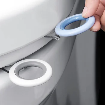 Мултифункционална лифт на седалката на тоалетната чиния подемно устройство за тоалетна Избягвайте докосване на дръжката на капака на тоалетни Лифт седалки за саксията, аксесоари за тоалетна