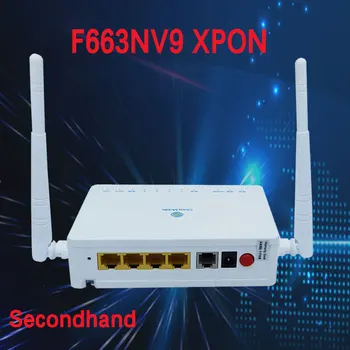 F663NV9 GPON EPON XPON 2GE + 2FE + 1POTS + Wifi ONU ONT Английски фърмуер ac 2 антени на рутера ont модем ZTE ONU