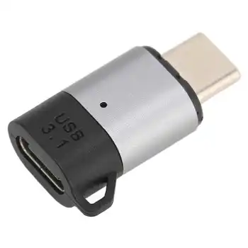 USB C 3.1 Магнитен Адаптер Директен PD 100 Вата Бързо Зареждане на 10 Gbit/s Пренос на данни 4 До 60 Hz Видео Адаптери Type C