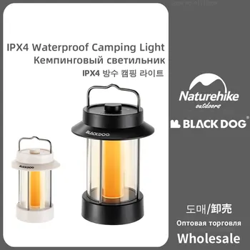 Naturehike-BLACKDOG Кемпинговая Лампа Преносим Открит Водоустойчива Лампа за Палатка, 3 Режима на Осветление, Риболовни Led Лампи, Туристически Осветителни Инструменти