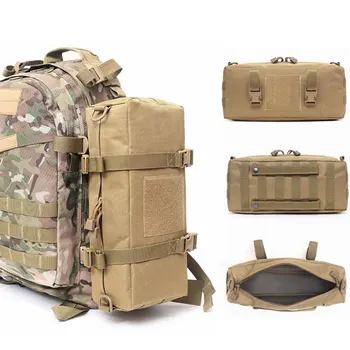 Многофункционална бойна чанта през рамо, армейски раница Molle на едно рамо, чанта за съхранение на армията на аксесоари за лов на открито