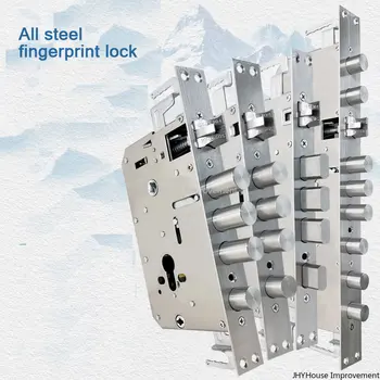 Система за заключване на вратите за сигурност от неръждаема стомана 6068 за корпуса на Intelligen Fingerprint Lock Механично заключване за корпуса Security Door Пръстови отпечатъци Заключване