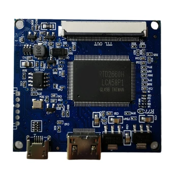 50-пинов EDP LCD контролер Заплащане на драйвера, което е съвместимо с HDMi, Работи за TTL 50Pin Разделителна способност на екрана 7300101463 1024x600 MY10 22 Директна Доставка