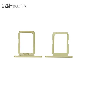 GZM-резервни части, 50 бр./лот сребърен/златен/сив цвят за Samsung Galaxy S6, подмяна на тавата за sim-карти, единична/двойна
