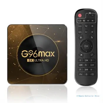 BX0E G96max TV Box Android13.0 Поддръжка на декодери 8K 5G/2.4 G Wifi за HDTV