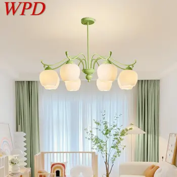 WPD модерна таванна полилей тела Flesh Creative Decor led окачен лампа за дома спални