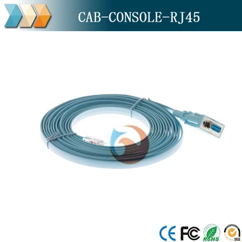 Конзола кабел CAB-CONSOLE-RJ-45 Cisco, Juniper 6 метра, с DB9 на RJ-45