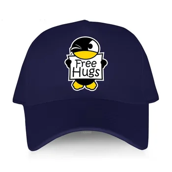 yawawe нова удобна шапка за почивка от Слънчева светлина, Свободни прегръдка, модни памучен шапка с принтом Pinguin, брандираната оригинална мъжка бейзболна шапка