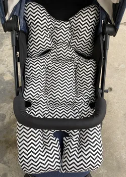 Памук подложка за детска количка four seasons универсална детска възглавница кошница за сън чадър с високо пейзаж кола от чист памук