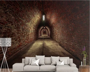 beibehang 3D тапети по поръчка разширяване на пространството тунел фреска, фон стенни тапети за стените, 3 d украса papel de parede