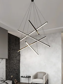 Лампа за спални, тавана лампа, led, топла и романтична украса, творчески скандинавските лампи и фенери, модерен минималистичен майсторски клас