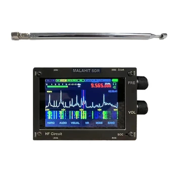 1.10 D 50K-2GHZ Малахитово SDR-радио Malahiteam DSP СПТ с Борда на Разширяване AM/SSB/NFM/WFM + Говорител + Батерия