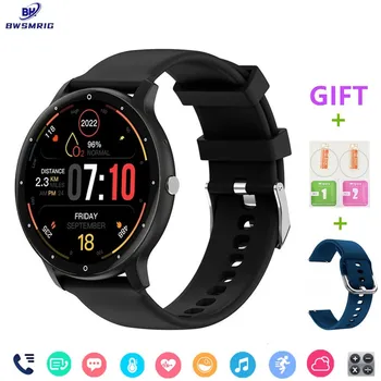 Мъжки смарт часовници BWSMRIG, Bluetooth-предизвикателство, спортен мониторинг на сърдечния ритъм, сън, фитнес гривни, дамски умни часовници за iOS телефон Xiaomi