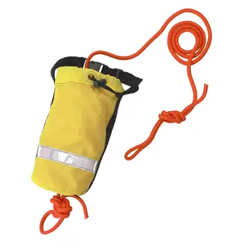 Спасение чанта с въже с дължина 52 метра за екипировка за осигуряване на безопасността на плаване на сал