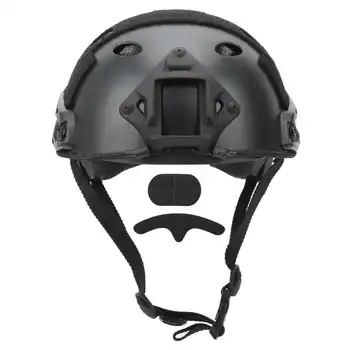 Лек военен шлем, дышащее удобно облекло за защита на главите за игра в CS на открито