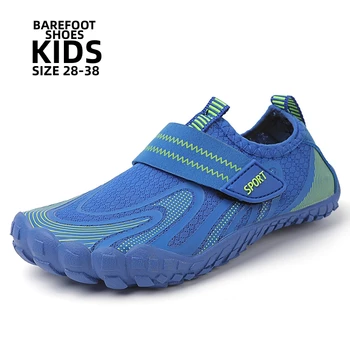 Детски обувки, обувки за боси, преносим обувки за водни спортове, Бързосъхнеща обувки за плуване за момчета, спортни обувки за момичета