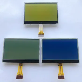 Нов 71,2x48,2 мм ST7565R синьо-жълто-сиво модел экранный дисплей графичен противотуманный LCD дисплей 128x64 с led подсветка