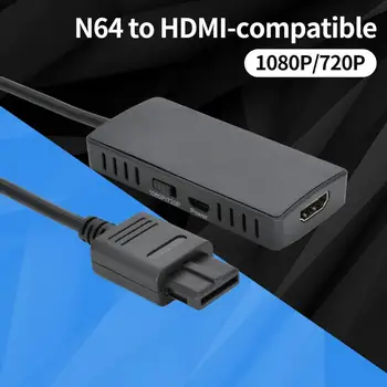 Кабел видеоконвертера с безплатен драйвер Гъвкав видео адаптер N64, съвместими с HDMI, изцяло цифров адаптер, кабел за видео карта