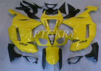 Нов Комплект Мотоциклетни Обтекателей от ABS-пластмаса, Подходящ За Kawasaki Ninja ZX6R 636 ZX-6R 2007 2008 07 08, Обичай Жълт
