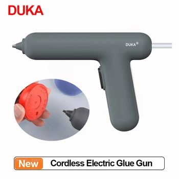 DUKA EG1 Електрически термоклеевой пистолет за ремонт на DIY Инструмент Нагревателен Безжична мини-лепило с пистолет клеевыми пръчки