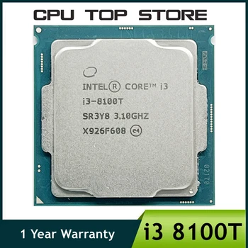 Използван Четириядрен процесор Intel Core I3 8100T i3-8100T 3,1 Ghz с четири нишки 6M 35W LGA 1151 CPU