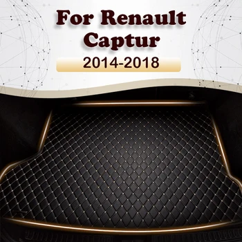 Подложка в багажника на колата за suv на Renault Captur 2014 2015 2016 2017 2018 Килим за карго подложка Детайли на Интериора, Аксесоари за Носене