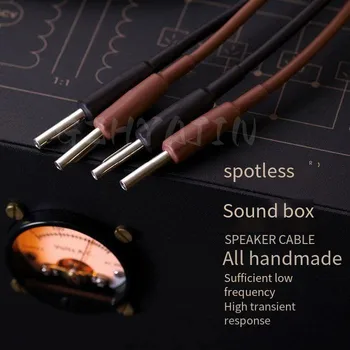Кабел за слушалки HIFI ръчно изработени с висока температура и високо качество на кабел за слушалки от чиста мед