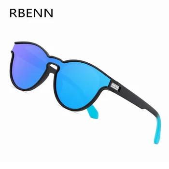 RBENN 2023 Нови Цельнокроеные Дизайнерски Поляризирани Очила Дамски Мъжки TR90 Модни Кръгли Слънчеви Очила За Риболов на Шофиране UV400