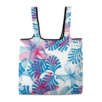 Сгъваема чанта за пазаруване с ярки Цветове, Преносими чанти за храни, Лека чанта за пазаруване, эстетичные чанти, пътни чанти за храни