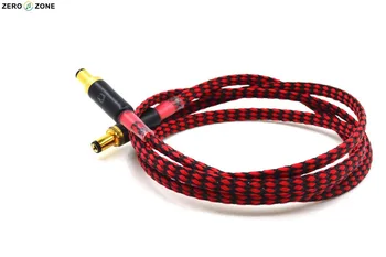 Най-новия прием на висококачествен кабел за постоянен ток с посеребренным покритие OFC DC Power Кабел от 1,2 м-LX01D