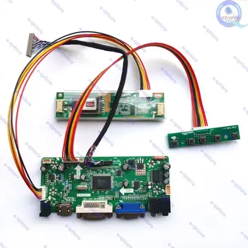 e-qstore:Преобразуване на 12,1-инчов LCD дисплей LB121S03-TL01 LB121S03 (TL) (01) 800X600 в комплект платка контролер водача на Монитора-Lvds, съвместими с HDMI