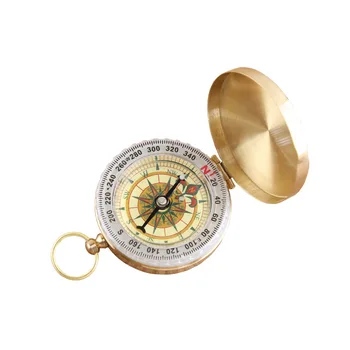 Походный компас за къмпинг, водоустойчив Преносим компас, точно за туризъм, Компас за къмпинг, Инструменти за оцеляване часа