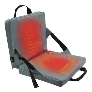 Възглавница за седалка с подгряване, зимна топла стеганая топло за вашия офис, за къмпинг, спортни трибуни на стадиона, възглавница за седалка