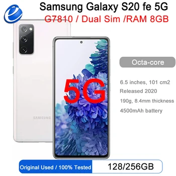 Samsung Galaxy S20FE S20 FE S20lite 4G G7810 С две Sim-карти, 6 GB оперативна памет, 128 GB ROM, 6,5 