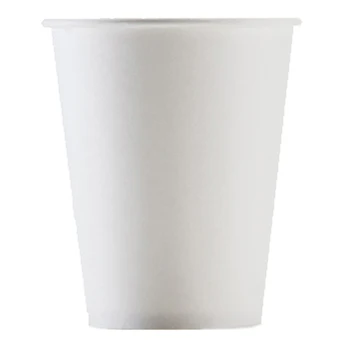 100 бр./опаковане. 250 мл за Еднократна употреба бели картонени чаши, дебела чаша за пиене, чаша за кафе, чай, мляко, приемаме индивидуални