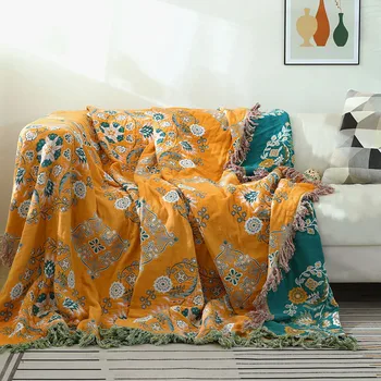Обнимающее одеяло е Подходящ за мека мебел за Двустранно Four Seasons Калъф за Дивана Одеяла Кърпа Стеганое Одеяло Декорация на дома, на новородено